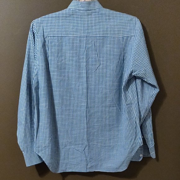 Billy Reid Full Cut Plaid Long Sleeve Button Down Men's SIZE SMALL - Picture 7 of 7